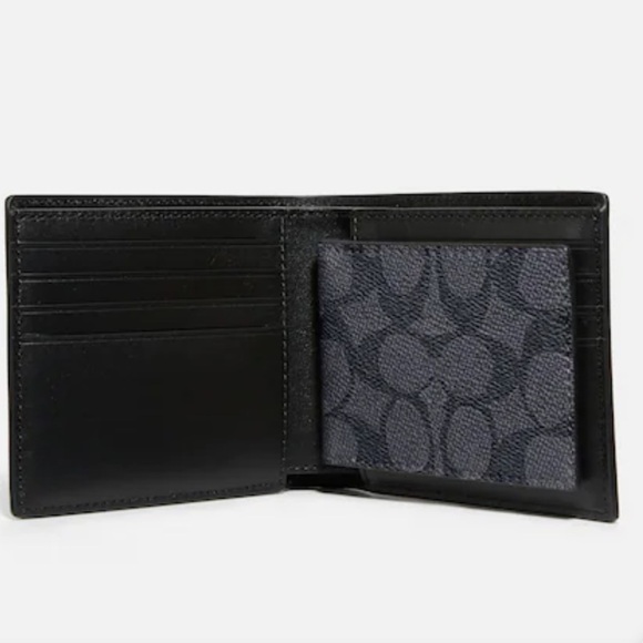 New 3 In 1 Wallet In Signature Canvas